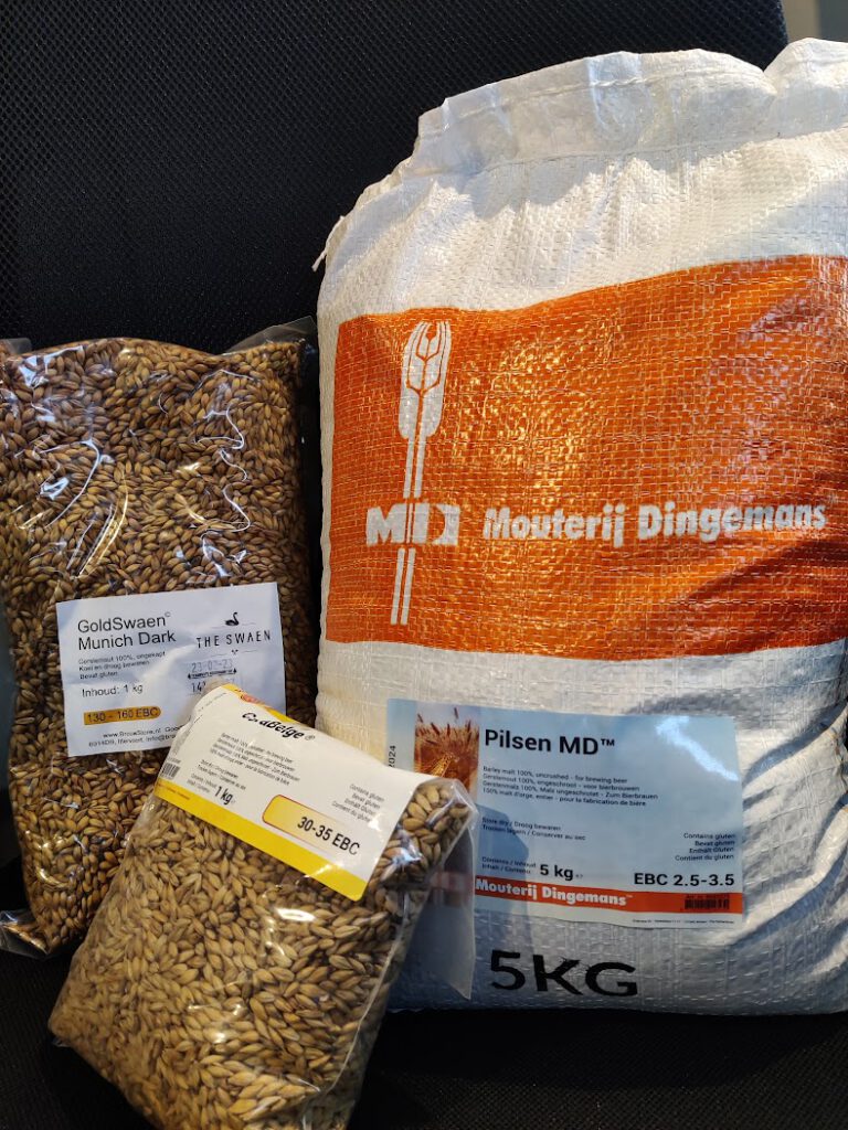 6,2kg mout voor de Dry Januari Quadrupel