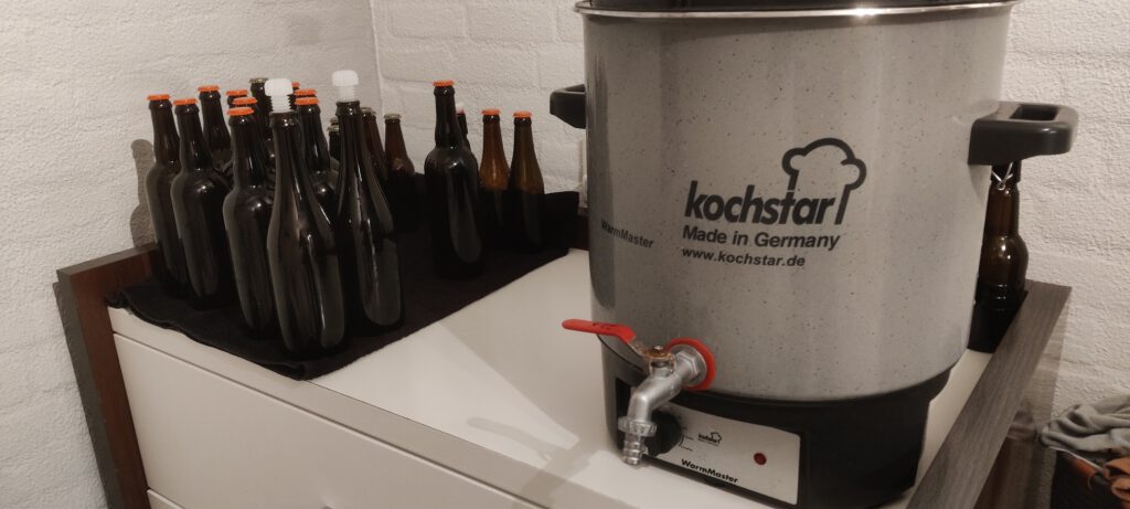 Bottelen van de Dry Januari